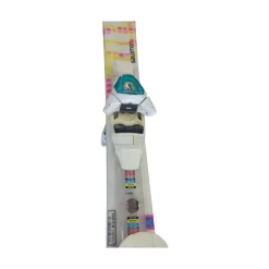 Used Salomon SUN Womens DH Ski/Binding White 143 cm