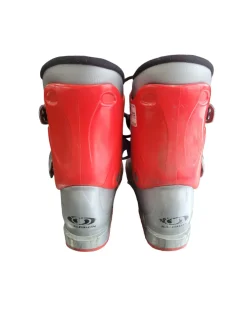 Used Salomon T2 BOOTS 24/24.5MP Boys DH Ski Boot Grey 240 MP - J06 - W07