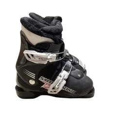 Used Salomon T2 Boys DH Ski Boot Black 195 MP - Y13