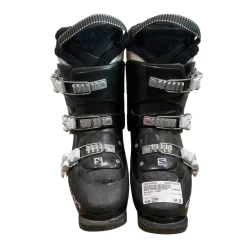 Used Salomon TEAM Boys DH Ski Boot Black 225 MP - J04.5 - W5.5