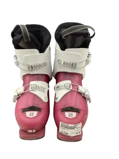 Used Salomon T2 Girls DH Ski Boot Pink 210 MP - J02
