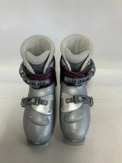 Used Salomon T/2 Girls DH Ski Boot Grey 210 MP - J02
