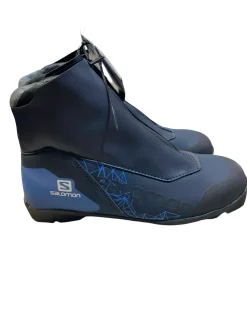 Used Salomon VITANE Womens NNN XC Ski Boots Black W 07-07.5 / JR 05.5-06