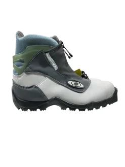 Used Salomon W 05-05.5 / JR 03.5-04 Women's Cross Country Ski Boots