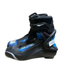 Used Salomon Womens NNN XC Ski Boots Black W 07-07.5 / JR 05.5-06