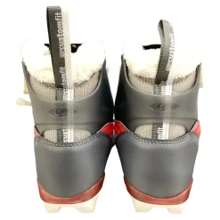 Used Salomon Womens SNS XC Ski Boots Grey M 07-07.5 / W 08-08.5