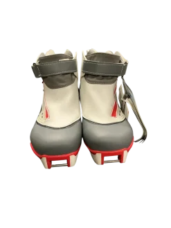 Used Salomon Womens SNS XC Ski Boots Grey W 06 / JR 04-04.5