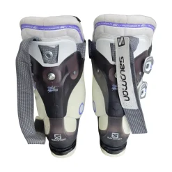 Used Salomon X PRO 70 WMNS SKI BOOTS Womens DH Ski Boot White 275 MP - M09.5 - W10.5