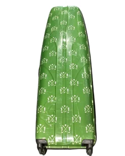 Used Samsonite TRAVEL CASE Travel Bag Green
