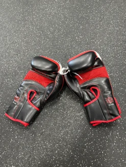 Used Sanabul Boxing Gloves Black Senior