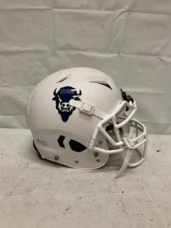 Used Schutt VENGEANCE A3 FB Helmet White LG