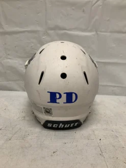 Used Schutt VENGEANCE A3 FB Helmet White LG