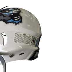 Used Schutt VENGEANCE A11 YOUTH FOOTBALL HELMET FB Helmet White SM