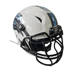 Used Schutt VENGEANCE A11 YOUTH FOOTBALL HELMET FB Helmet White SM