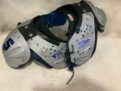 Used Schutt Y FLEX FB Shoulder Pads Grey MD