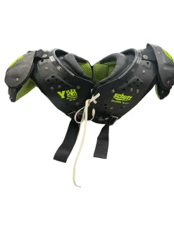 Used Schutt Y FLEX FB Shoulder Pads Black 2X