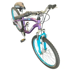 Used Schwinn ATLAS Cruiser Bike Girls Purple 24