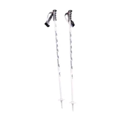 Used Scott S3 JR SKI POLES 95CM/38IN Boys DH Ski Pole White 95 cm / 38 in