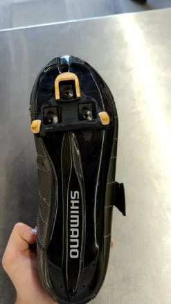Used Shimano Bike Shoes Adult Black Senior 4.5