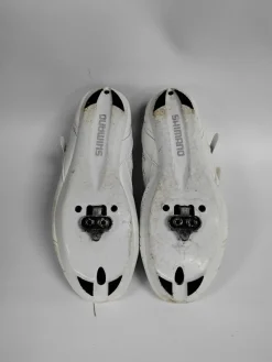 Used Shimano Bike Shoes Adult White Senior 8