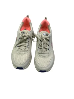 Used Sketchers Running/X-Train Shoes W Pink And White Senior 7.5
