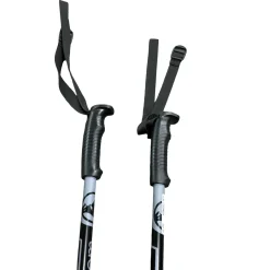 Used SKI ESSENTIALS Mens DH Ski Pole Black 115 cm / 46 in