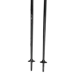 Used SKI ESSENTIALS Mens DH Ski Pole Black 115 cm / 46 in