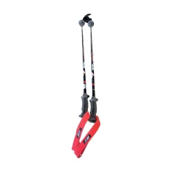 Used SKI POLES JR Boys DH Ski Pole Black 100 cm / 40 in