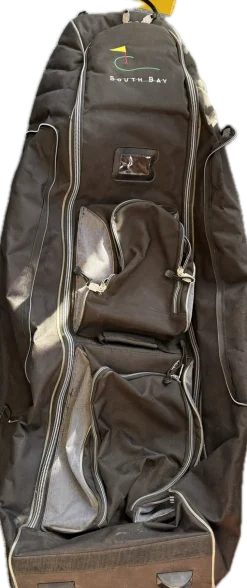 Used SOUTH BAY Travel Soft Golf Bag Black