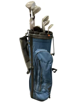 Used Spalding EXECUTIVE X EZ 13PC Womens Package Set RH Navy Blue 13 Piece