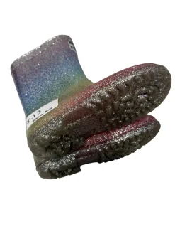 Used SPARKLE IN PINK Rain Boots Youth 13.0