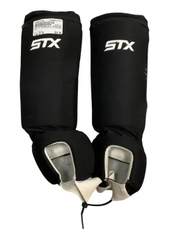 Used STX FH REVERSIBLE SHINGUARDS FH Shin Guards Black 15"