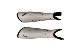 Used STX FH Shin Guards White 18"