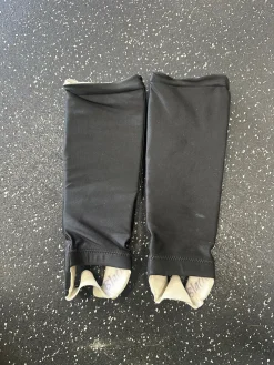 Used STX REVERSIBLE SHIN GUARDS FH Shin Guards Black 10"