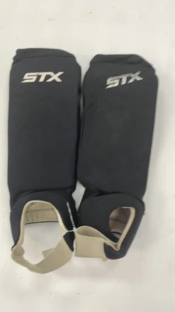 Used STX SHIN GUARD FH Shin Guards Black 11"