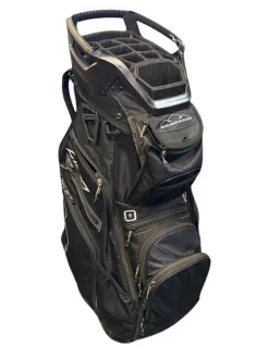 Used Sun Mountain C130 Mens Cart Bag Black
