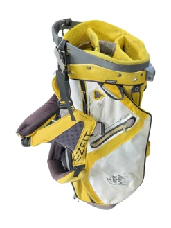 Used Sun Mountain THE OREGON GOLF CLUB CART BAG Mens Cart Bag Gold