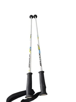 Used Swix KIDS POLES Boys DH Ski Pole White 85 cm / 34 in