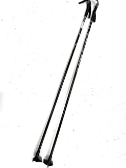 Used Swix NORDIC ALU Womens XC Ski Poles Black 135 cm / 54 in