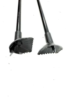 Used Swix NORDIC ALU Womens XC Ski Poles Black 135 cm / 54 in