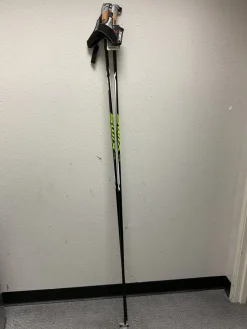 Used Swix RC121 TEAM NORTHUG RACING POLES Mens XC Ski Poles Black Snow Shoe Pole