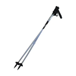 Used Swix TECHLITE JR Boys DH Ski Pole Grey 90 cm / 36 in