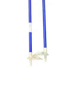 Used Swix TRAIL Mens XC Ski Poles Royal Blue 125 cm / 50 in