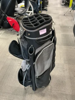 Used SYSTEM GOLF BAG Mens Cart Bag Black