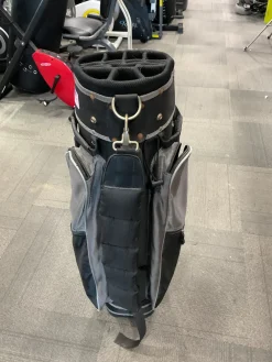 Used SYSTEM GOLF BAG Mens Cart Bag Black