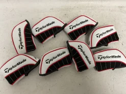 Used Taylormade IRON HEADCOVERS White/Black/Red
