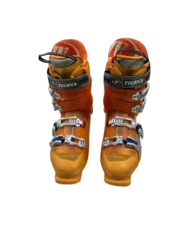 Used Tecnica DIABLO Mens DH Ski Boot Orange 270 MP - M09 - W10