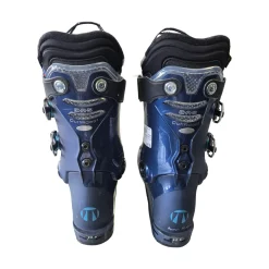 Used Tecnica MACH 1 MV105 BOOTS 22.5MP Womens DH Ski Boot Navy Blue 225 MP - J04.5 - W5.5