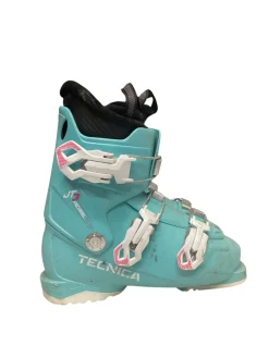 Used Tecnica PEARL JT 3 Girls DH Ski Boot Teal 225 MP - J04.5 - W5.5