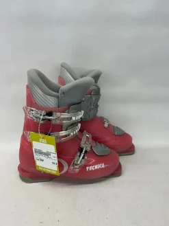 Used Tecnica RJ SKI BOOTS Girls DH Ski Boot Pink 205 MP - J01